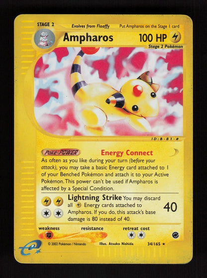 Ampharos 2/165 - Reverse Holo - Expedition Base Set