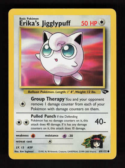 Erika's Jigglypuff 69/132 - Gym Challenge