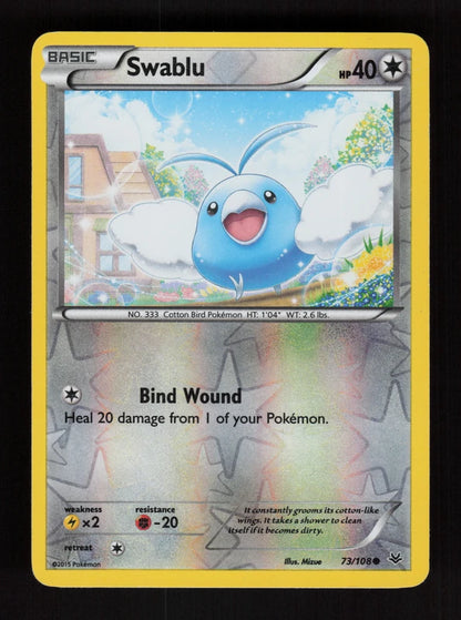 Swablu 73/108 - Reverse Holo - Roaring Skies
