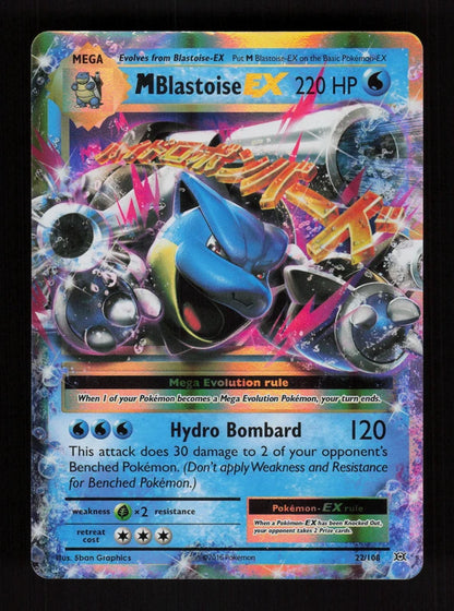 M Blastoise-EX 22/108 - Evolutions