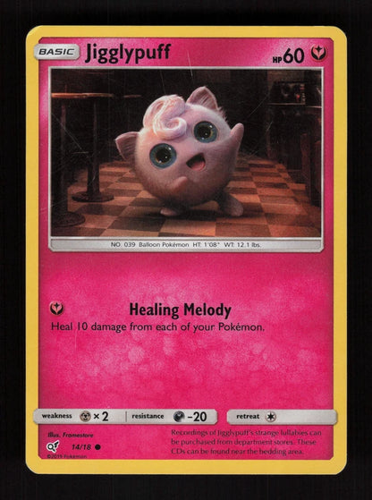 Jigglypuff 14/18 - Holo - Detective Pikachu