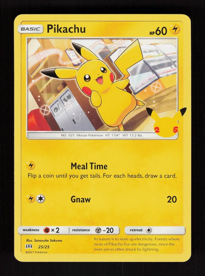 Pikachu 25/25 - McDonald's Collection 2021