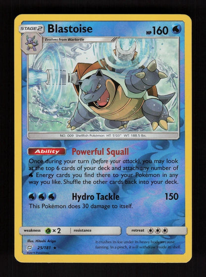 Blastoise 25/181 - Reverse Holo - Team Up