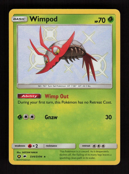 Wimpod SV4 - Hidden Fates Shiny Vault