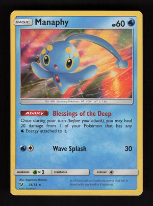 Manaphy 25/73 - Holo - Shining Legends
