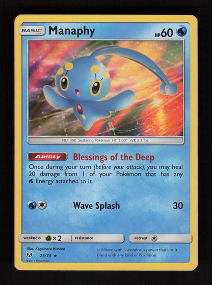 Manaphy 25/73 - Holo - Shining Legends
