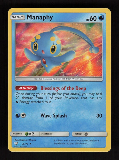 Manaphy 25/73 - Holo - Shining Legends