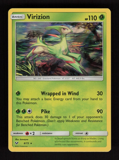 Virizion 8/73 - Holo - Shining Legends