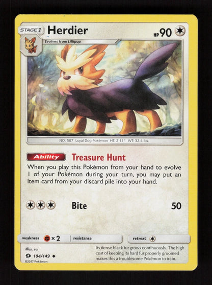 Herdier 104/149 - Sun & Moon