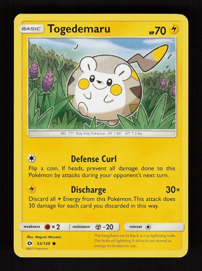 Togedemaru 53/149 - Sun & Moon