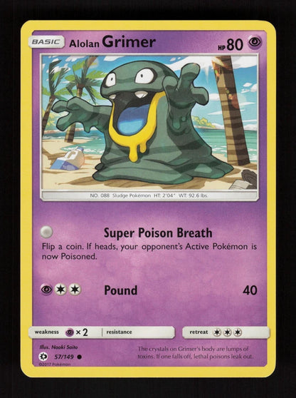 Alolan Grimer 57/149 - Sun & Moon