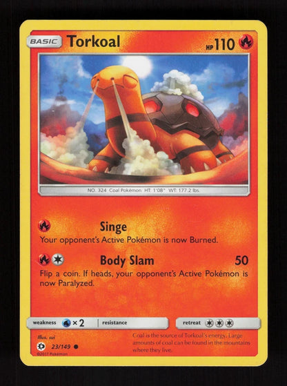 Torkoal 23/149 - Sun & Moon