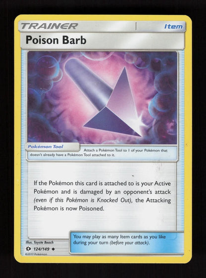 Poison Barb 124/149 - Sun & Moon
