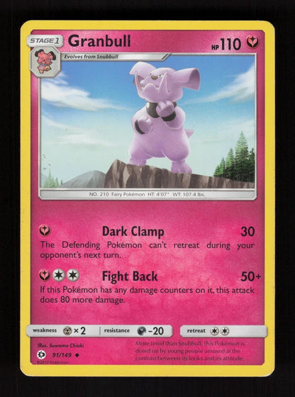 Granbull 91/149 - Sun & Moon