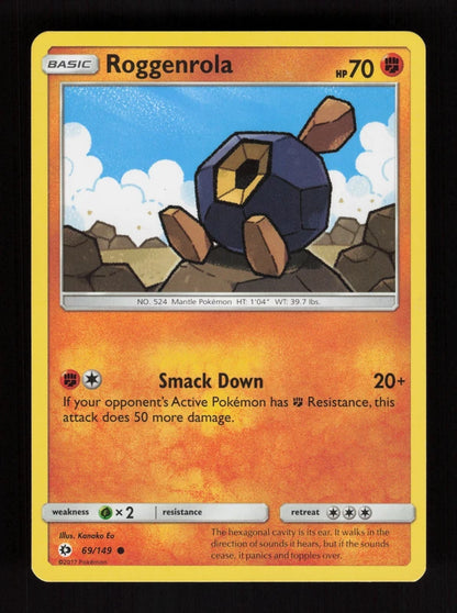 Roggenrola 69/149 - Sun & Moon