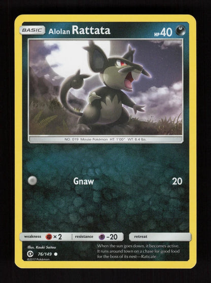Alolan Rattata 76/149 - Sun & Moon