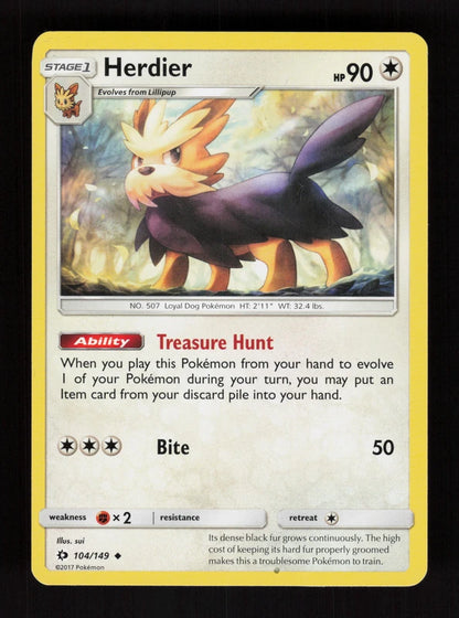 Herdier 104/149 - Sun & Moon
