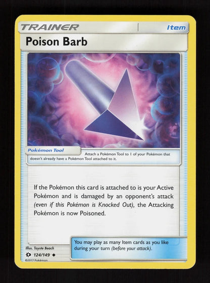 Poison Barb 124/149 - Sun & Moon