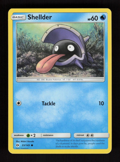 Shellder 33/149 - Sun & Moon