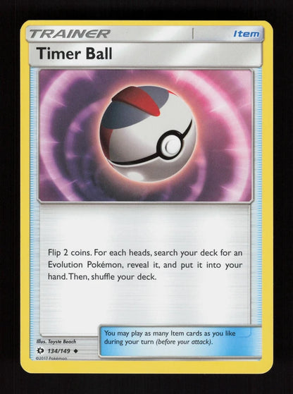 Timer Ball 134/149 - Sun & Moon