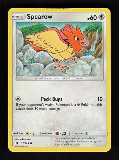 Spearow 97/149 - Sun & Moon