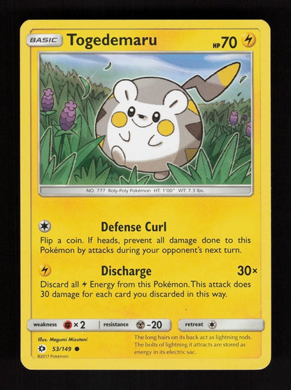 Togedemaru 53/149 - Sun & Moon