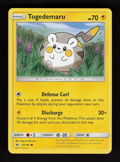 Togedemaru 53/149 - Sun & Moon