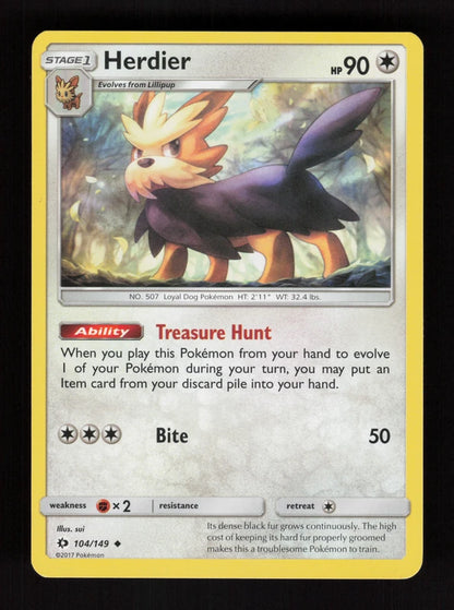 Herdier 104/149 - Sun & Moon