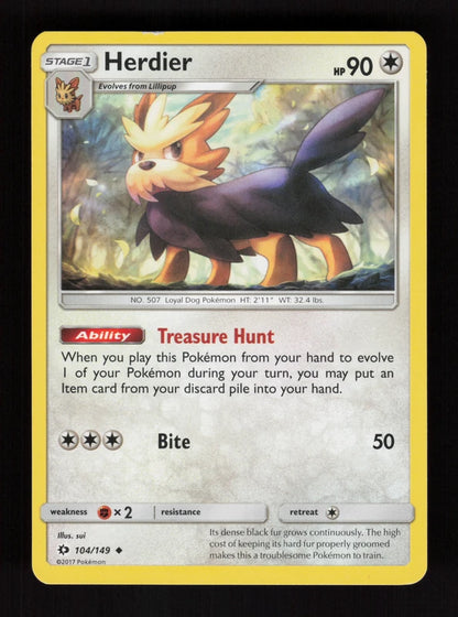 Herdier 104/149 - Sun & Moon