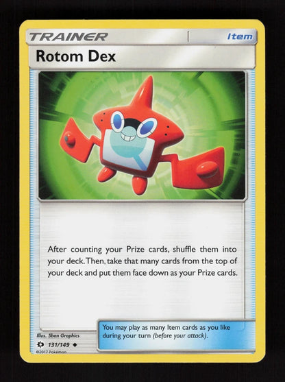 Rotom Dex 131/149 - Sun & Moon