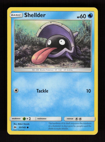 Shellder 33/149 - Sun & Moon