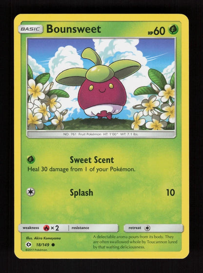 Bounsweet 18/149 - Sun & Moon