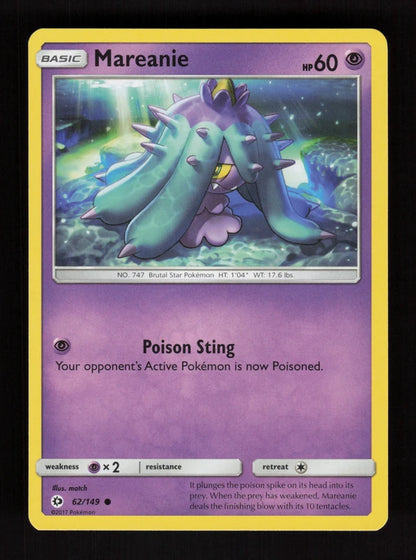 Mareanie 62/149 - Sun & Moon