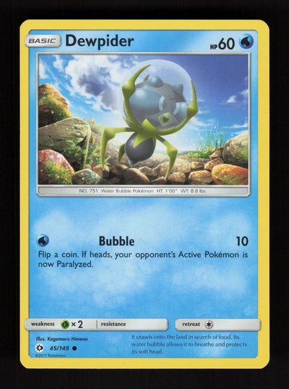 Dewpider 45/149 - Sun & Moon