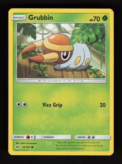 Grubbin 13/149 - Sun & Moon