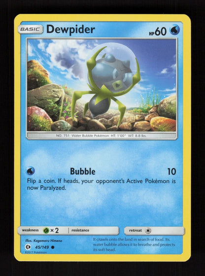 Dewpider 45/149 - Sun & Moon