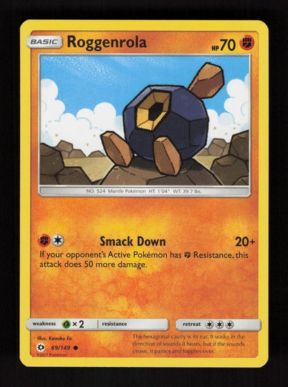 Roggenrola 69/149 - Sun & Moon