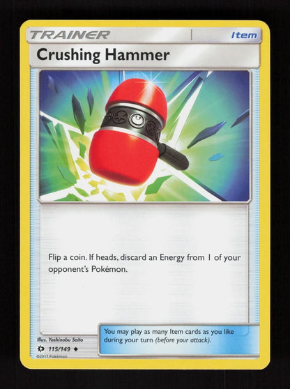 Crushing Hammer 115/149 - Sun & Moon