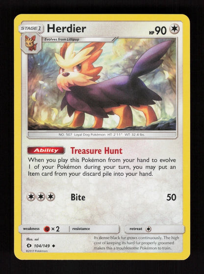 Herdier 104/149 - Sun & Moon