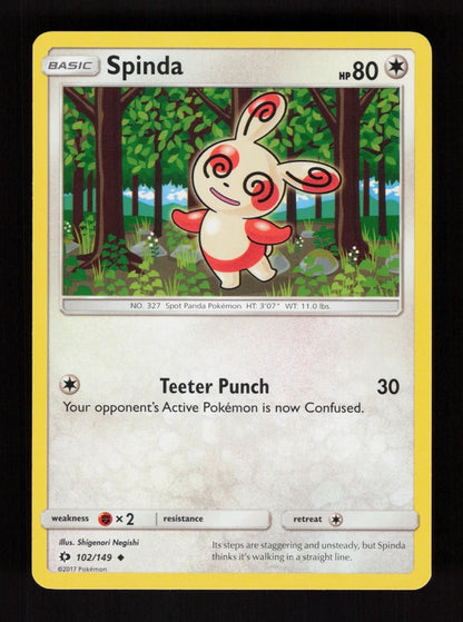 Spinda 102/149 - Sun & Moon