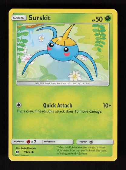 Surskit 7/149 - Sun & Moon