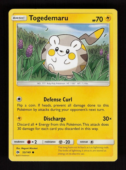 Togedemaru 53/149 - Sun & Moon