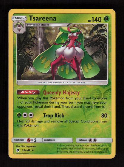 Tsareena 20/149 - Reverse Holo - Sun & Moon