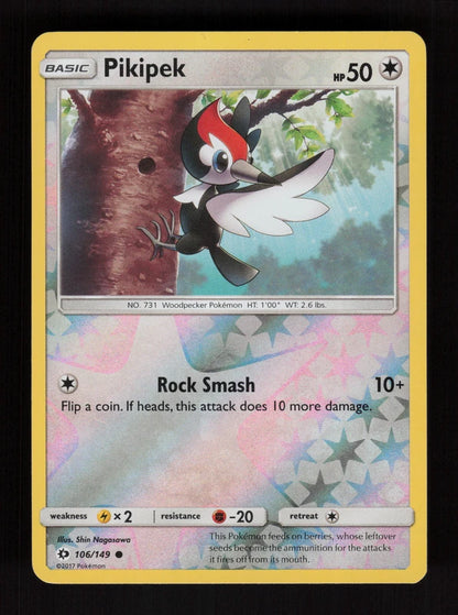 Pikipek 106/149 - Reverse Holo - Sun & Moon