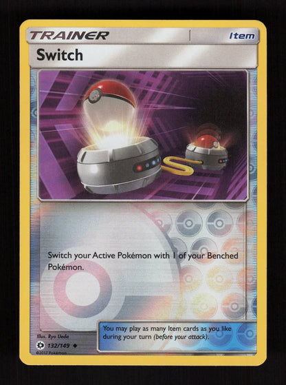 Switch 132/149 - Reverse Holo - Sun & Moon