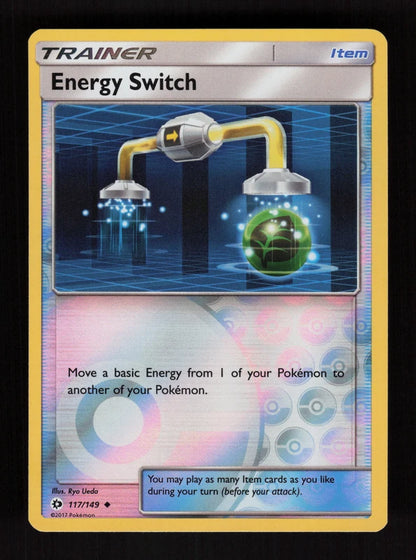 Energy Switch 117/149 - Reverse Holo - Sun & Moon
