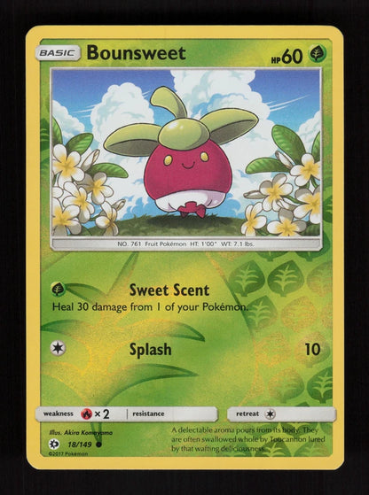Bounsweet 18/149 - Reverse Holo - Sun & Moon