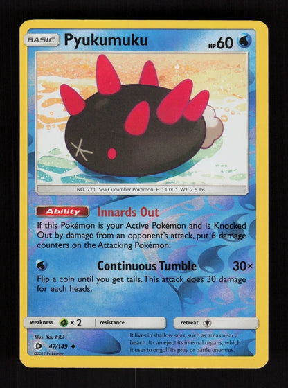 Pyukumuku 47/149 - Reverse Holo - Sun & Moon