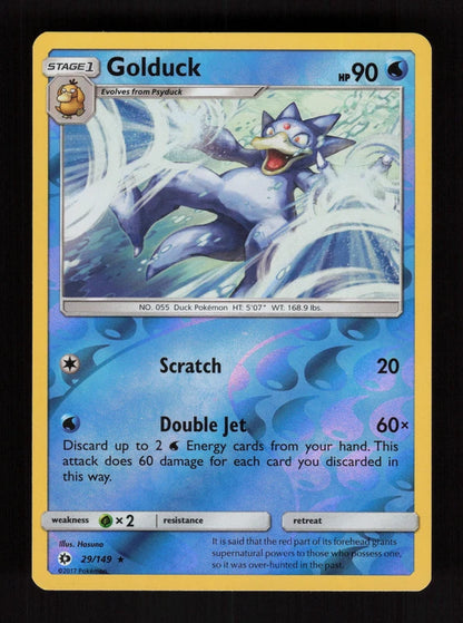 Golduck 29/149 - Reverse Holo - Sun & Moon