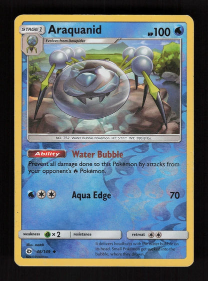 Araquanid 46/149 - Reverse Holo - Sun & Moon